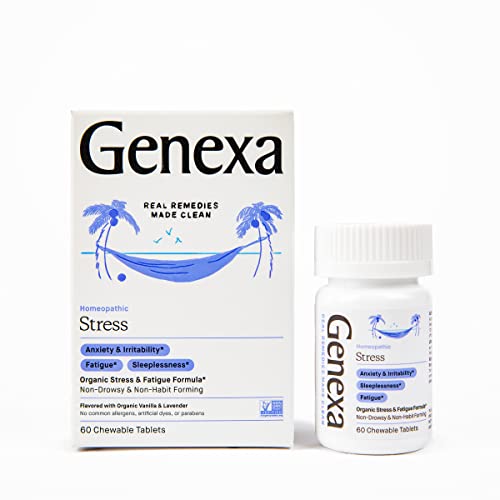 Genexa Stress - 60 Tablets - Stress Relief & Fatigue